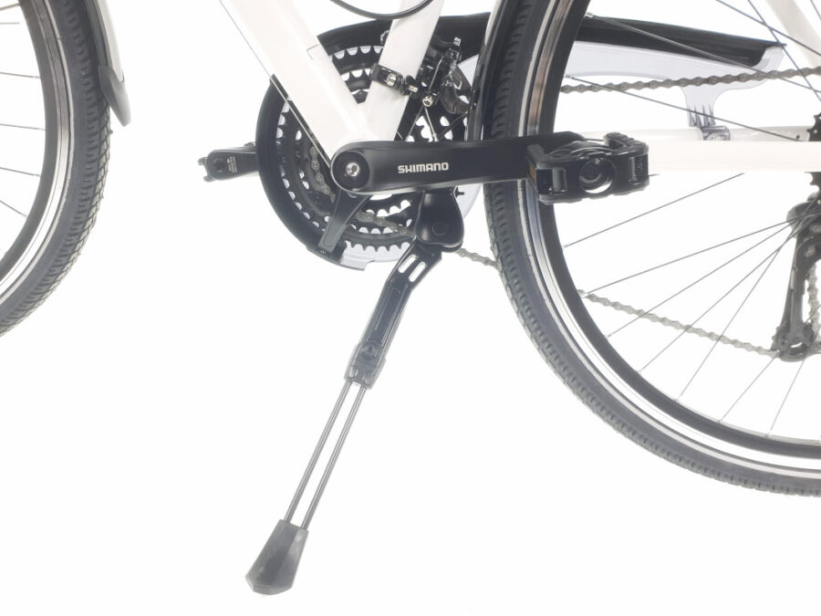 Suport lateral bicicletă cu angrenaj Shimano negru