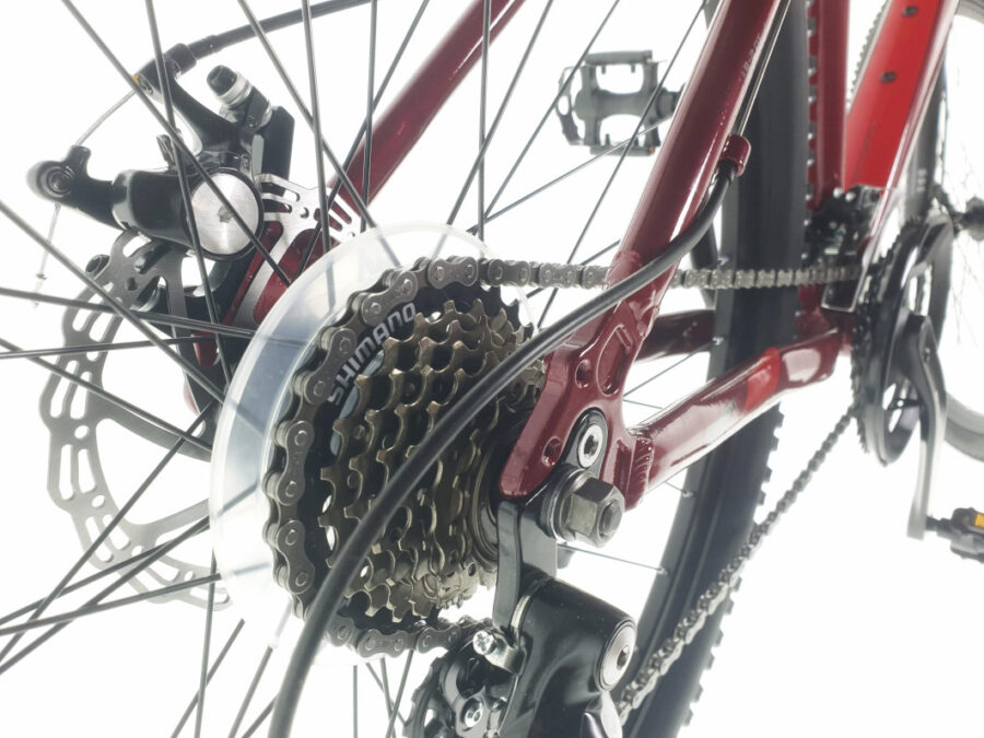 Mecanism bicicletă Shimano, vedere detaliată.