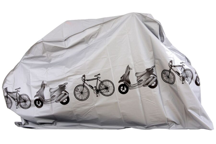 Husă protecție bicicletă și scuter, cu imprimeu.