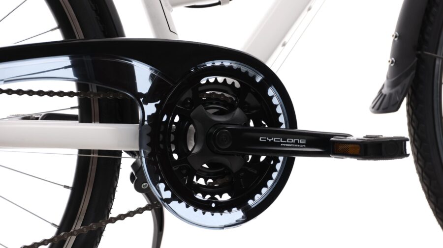 Lanț și pedale pentru bicicletă urbană modernă.