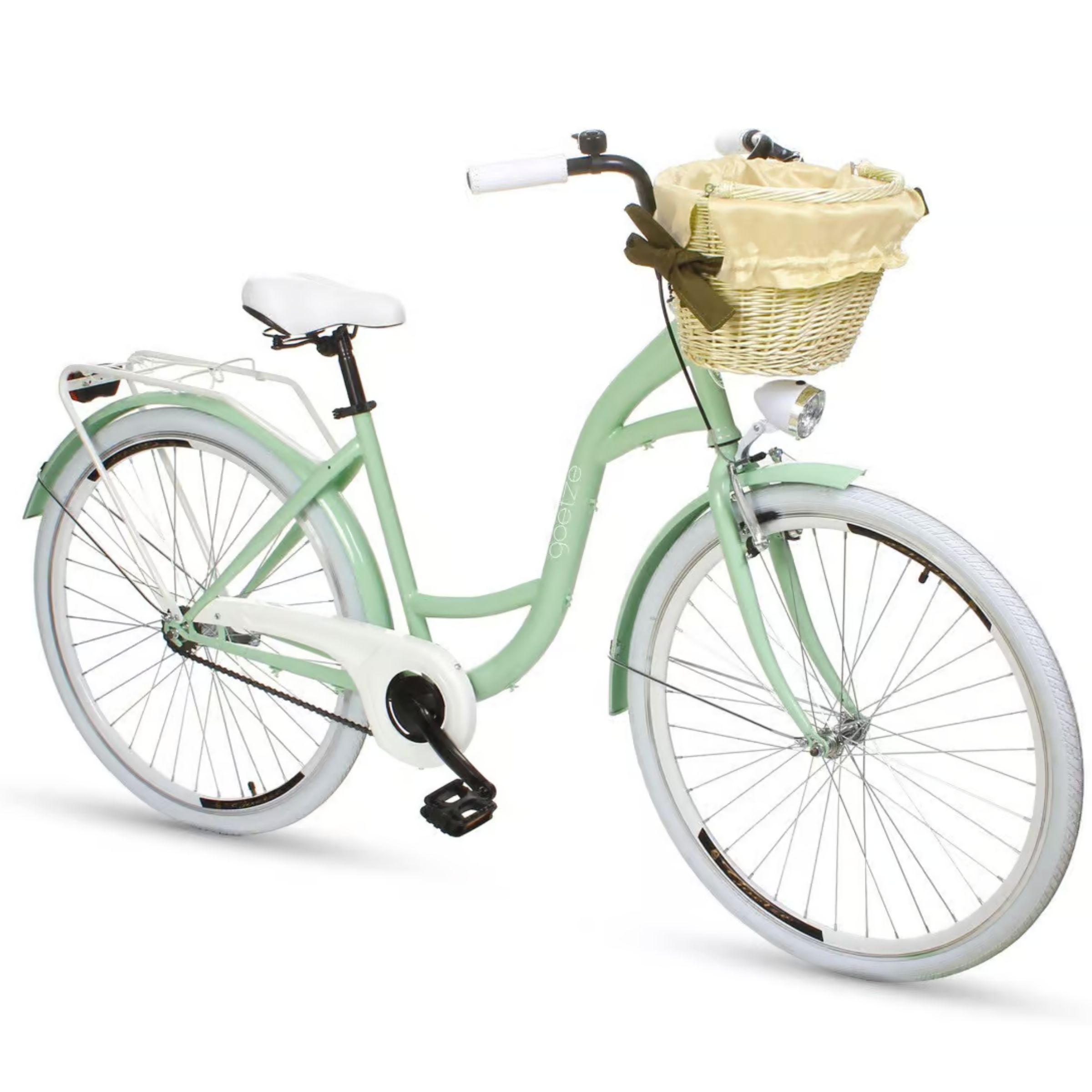 Bicicleta Dama Goetze Colorus 1 viteza, 28", 160-185 cm, Verde