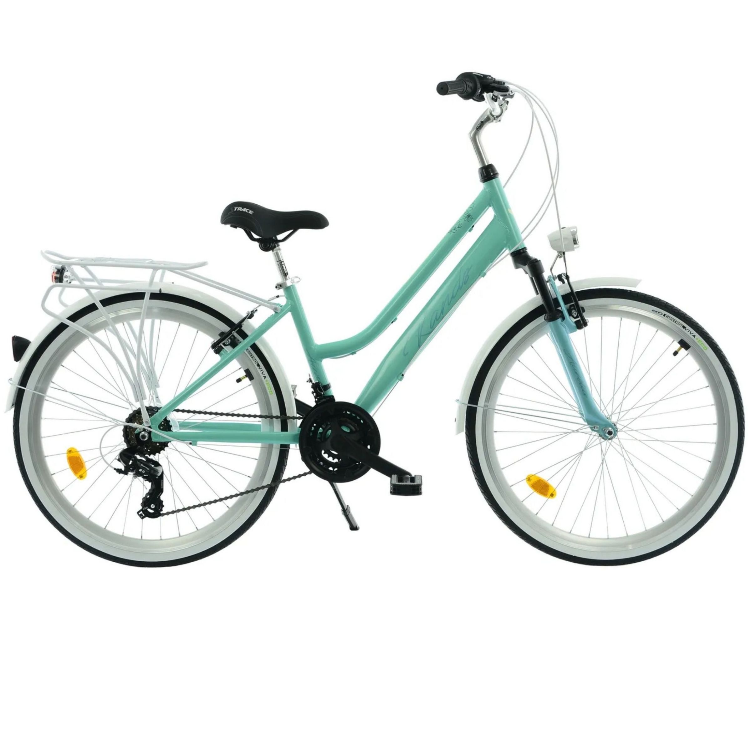 Bicicleta Kands Aurelia Aluminiu 26", 140-160 cm, 18 viteze, Menta