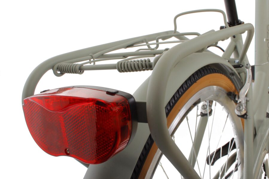 Lumină stop roșie pe bicicletă cu portbagaj