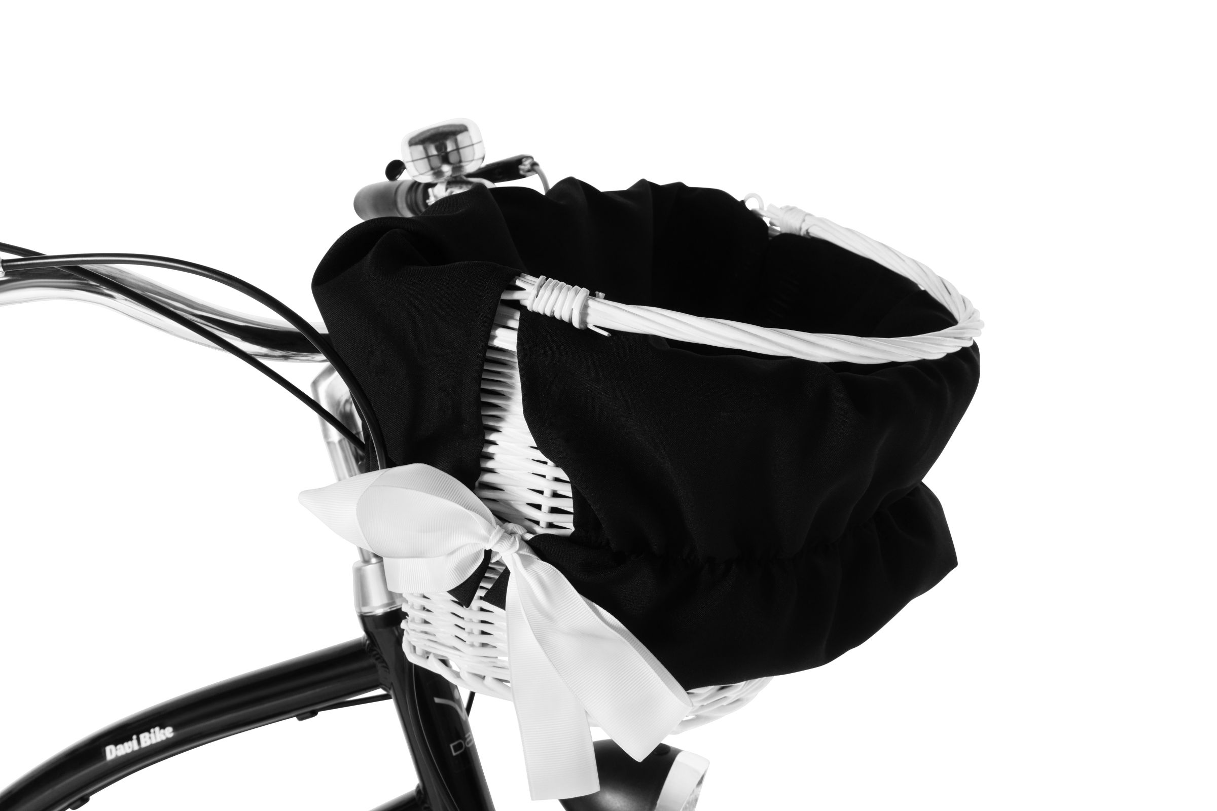 Bicicleta dama Cruiser Davi Bianca, Aluminiu, 7 viteze, 28", 160-185 cm, Negru - imagine 5