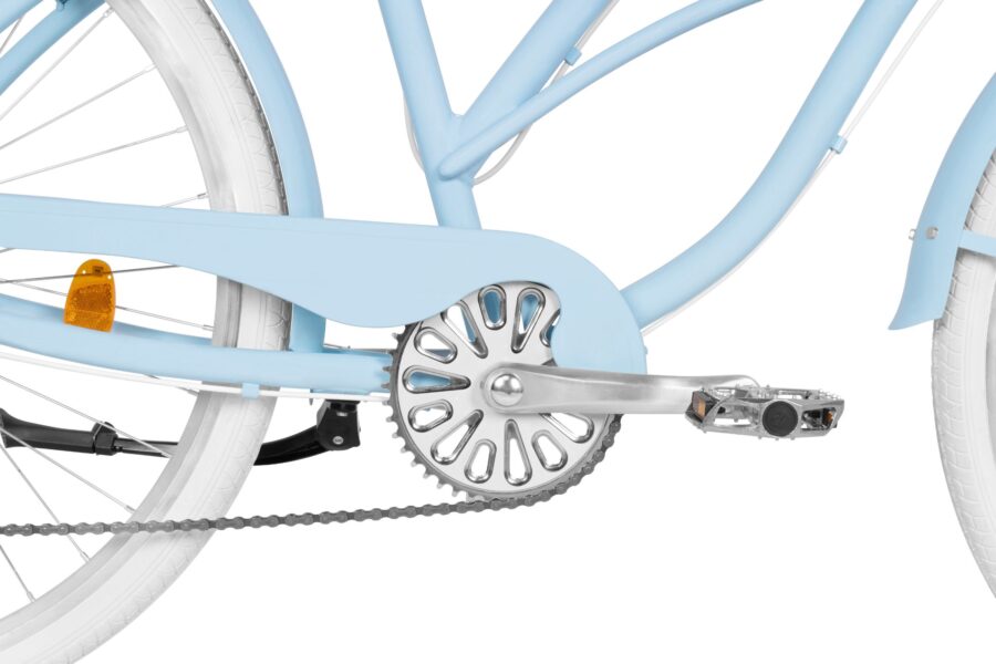 Elemente de bicicletă de culoare albastră