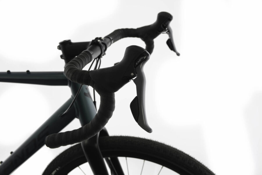 Ghidon bicicletă cursieră cu manete schimbător viteze