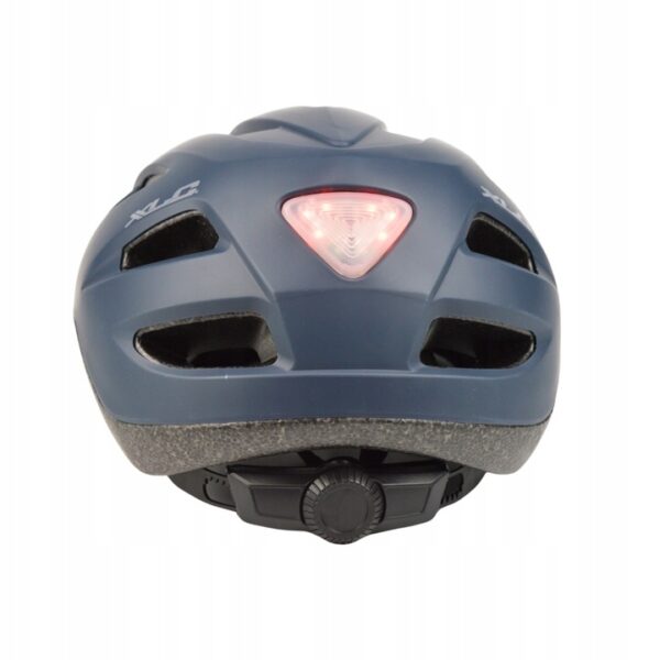 Cască bicicletă cu lumini roșii de siguranță