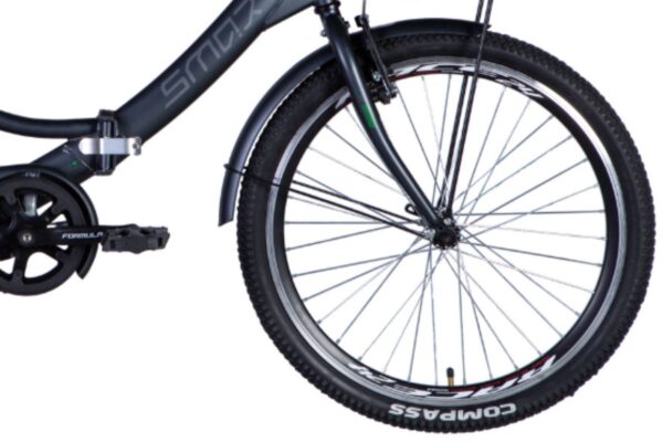 Roată de bicicletă cu aripi de protecție