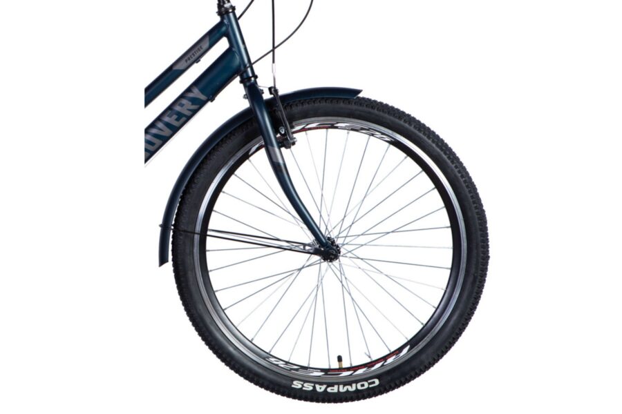 Roată bicicletă montană cu anvelopă neagră