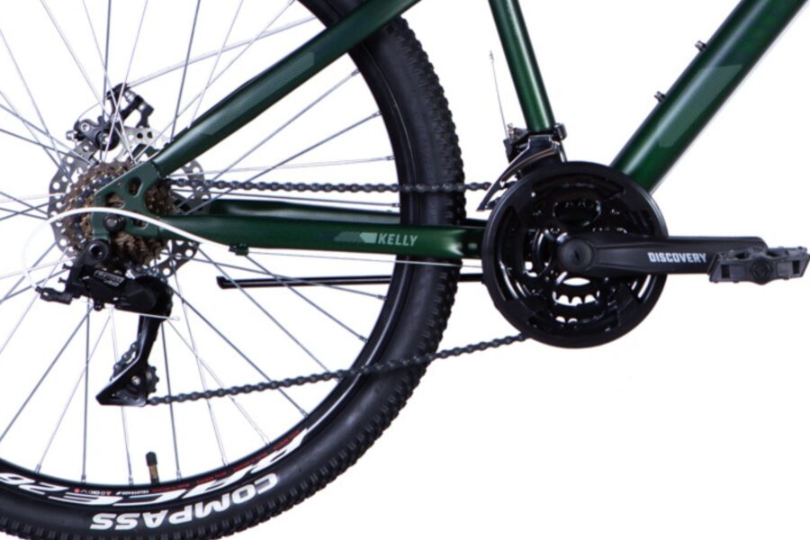 Bicicleta Kelly cu transmisie și roți Compașs