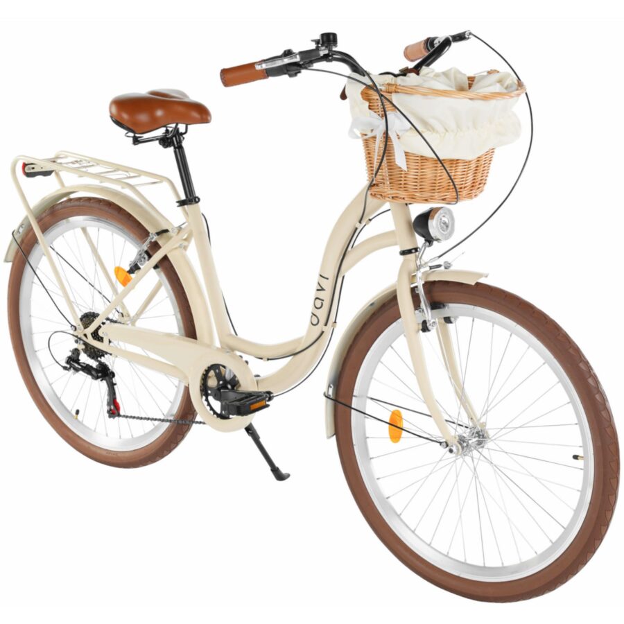 bicicleta oras davi emma 7 viteze, 26", 155 180 cm , maro cafeniu