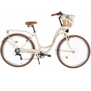 Bicicleta dama Davi Emma 7 viteze, 28", 160-185 cm, Maro Cafeniu