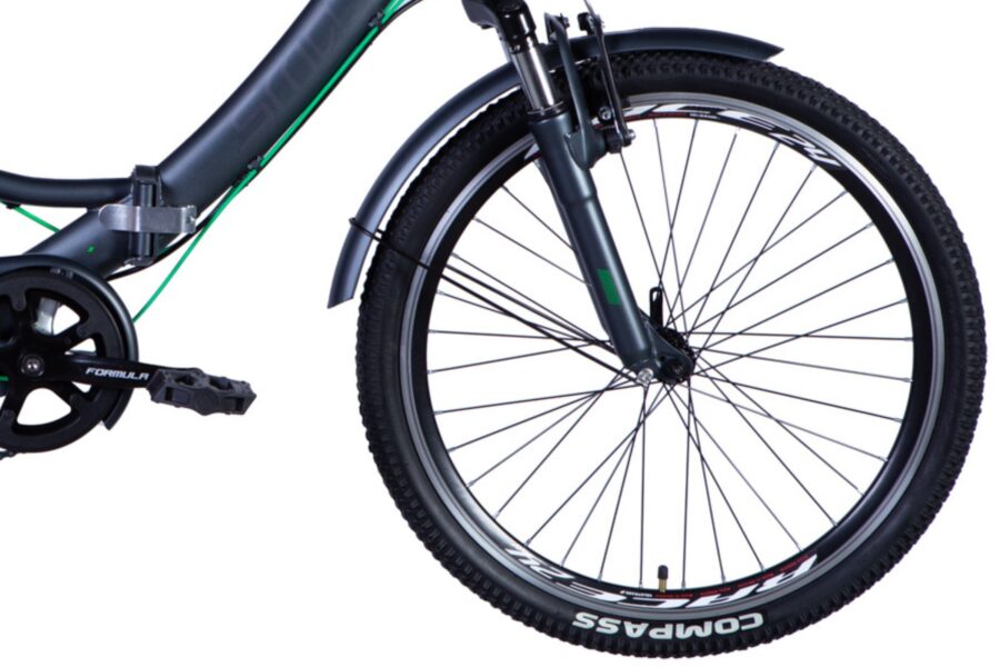 Bicicletă cu roți și cadru modern