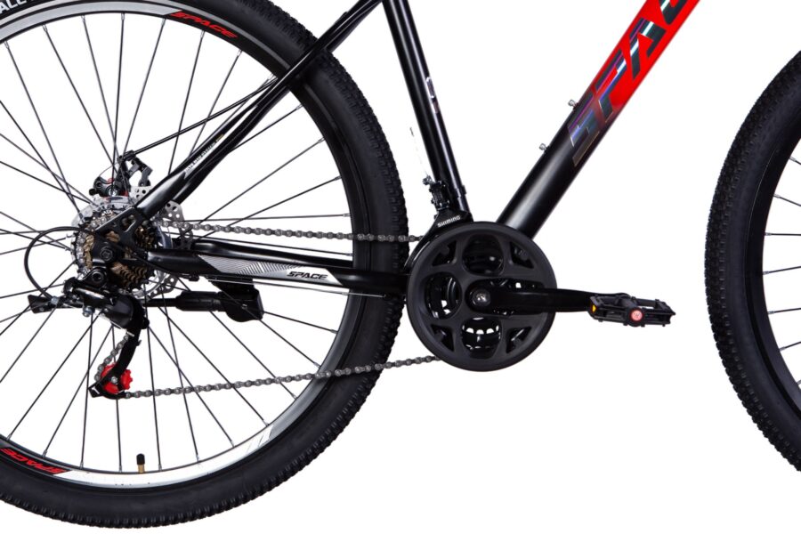 Bicicletă de teren cu design modern și robust