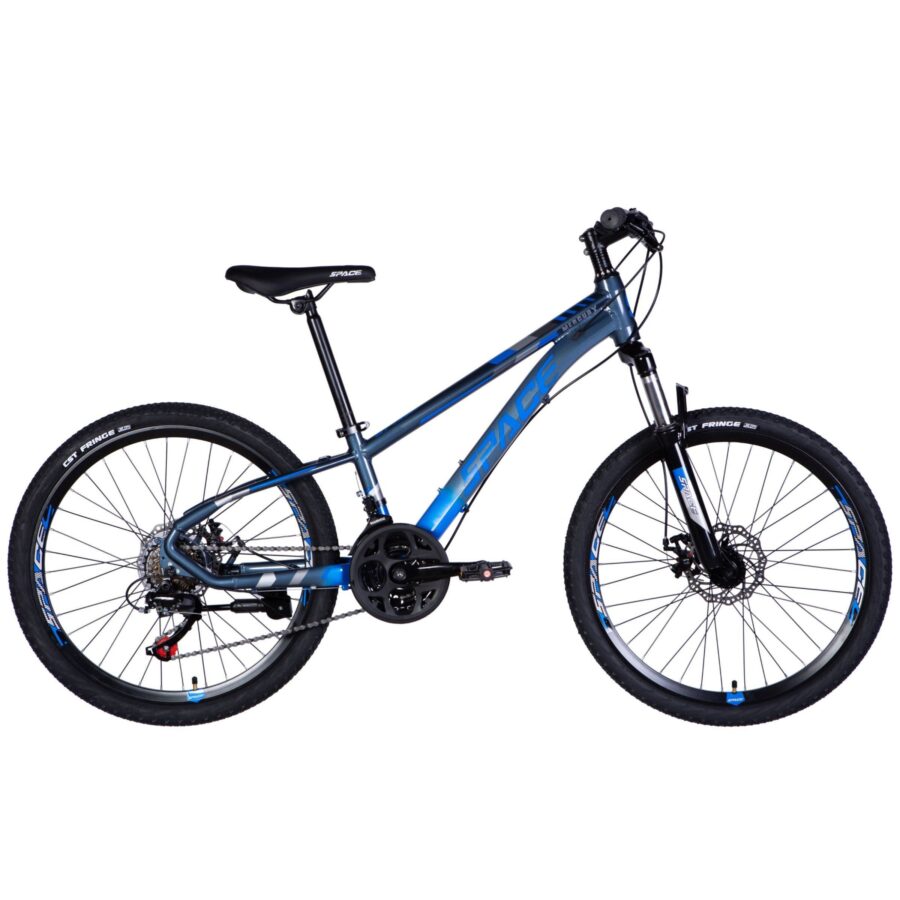 bicicleta copii mercury aluminiu, 24", 130 160 cm, 21 viteze, albastru