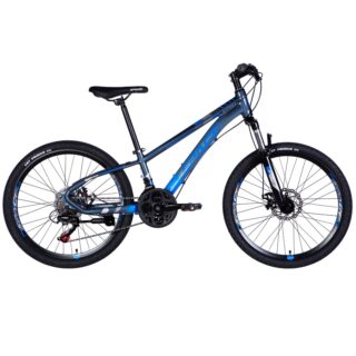 Bicicleta MTB Mercury Aluminiu, 26", 145-170 cm, 21 viteze, Albastru/Gri