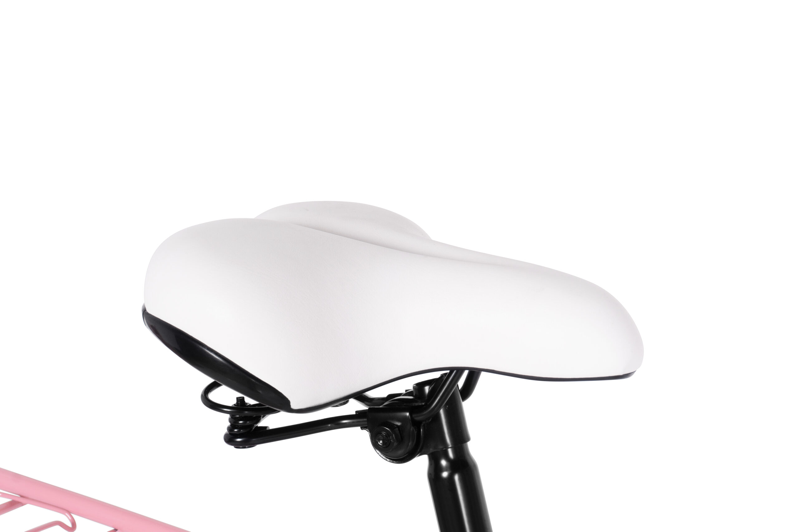 Bicicleta dama Davi Lila 1 viteza, 26", 155-180 cm, Roz/Negru - imagine 10