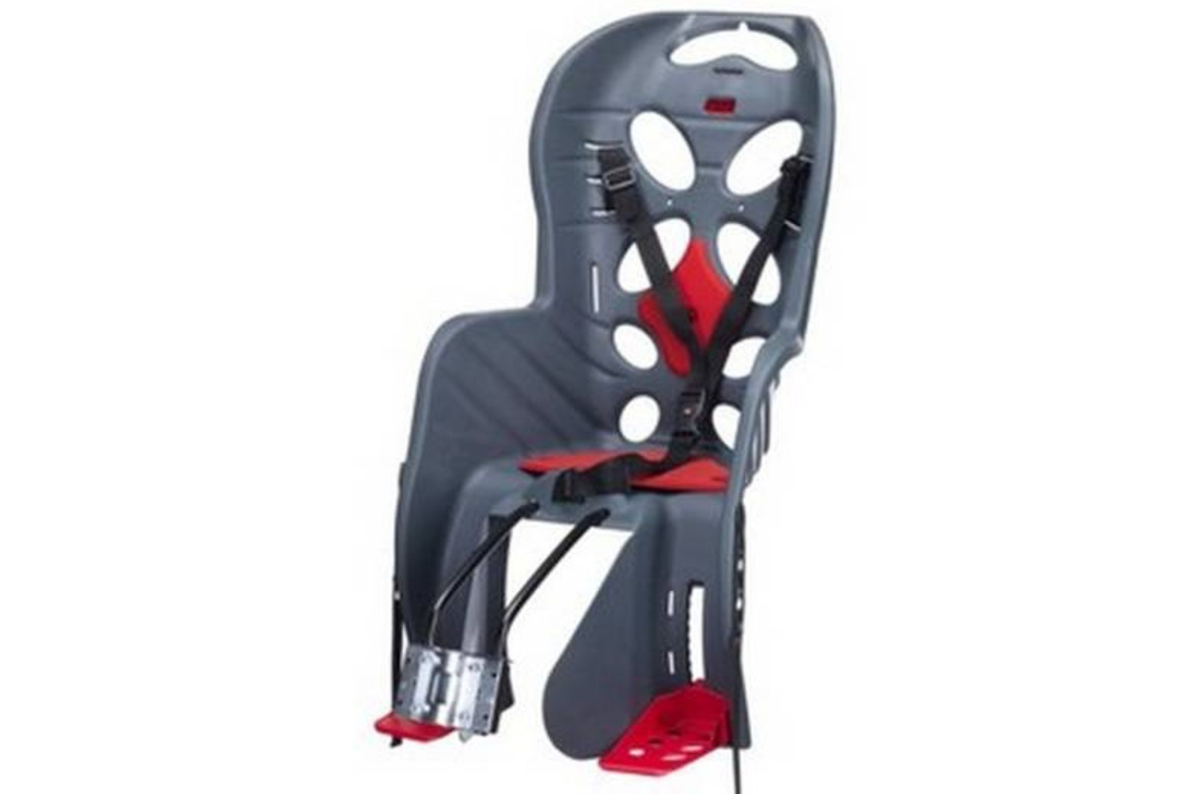 Scaun copii pentru bicicletă cu montaj pe ramă Kands Elibas, Grafit