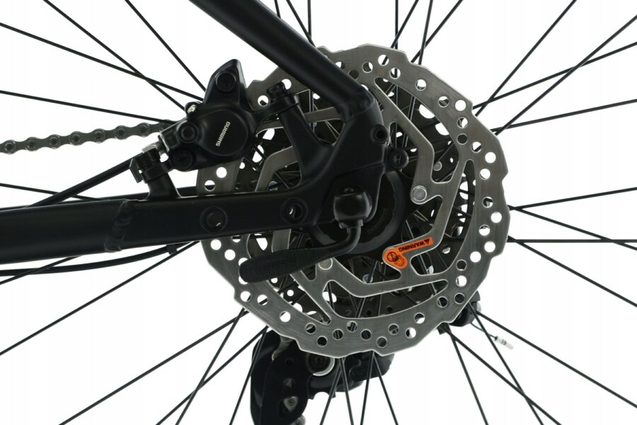 Detaliu sistem frânare bicicletă Shimano