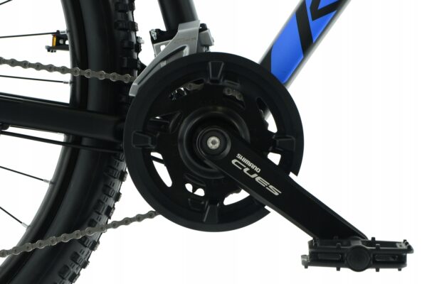 Echipament bicicletă cu pedalier Shimano CUES negru