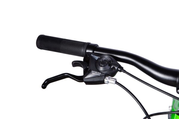 Manetă schimbător bicicletă cu ghidon negru