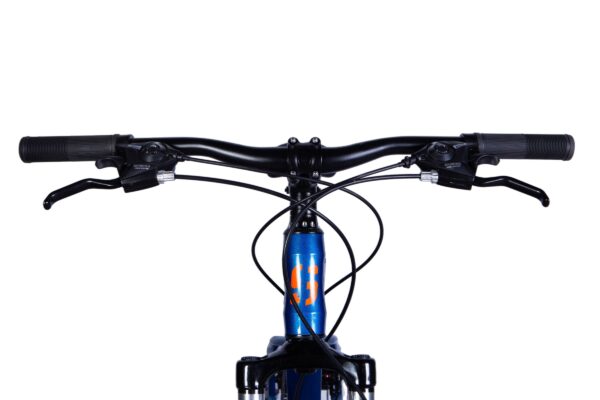 Ghidon bicicletă mountain bike, vedere frontală.