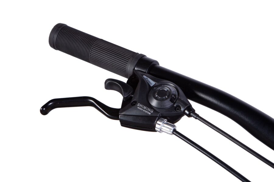 Mâner de bicicletă cu frână și schimbător