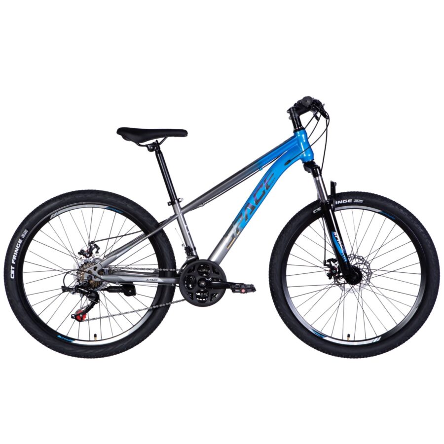 bicicleta mtb mars 26", 145 170 cm, 21 viteze, albastru
