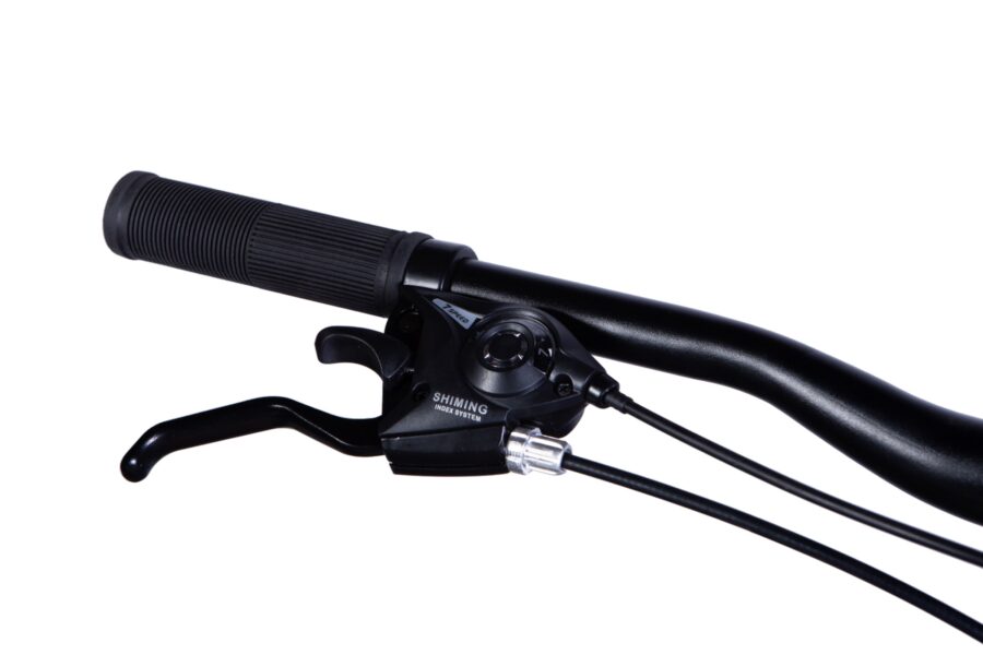 Maneta de frână pentru bicicletă, neagră.