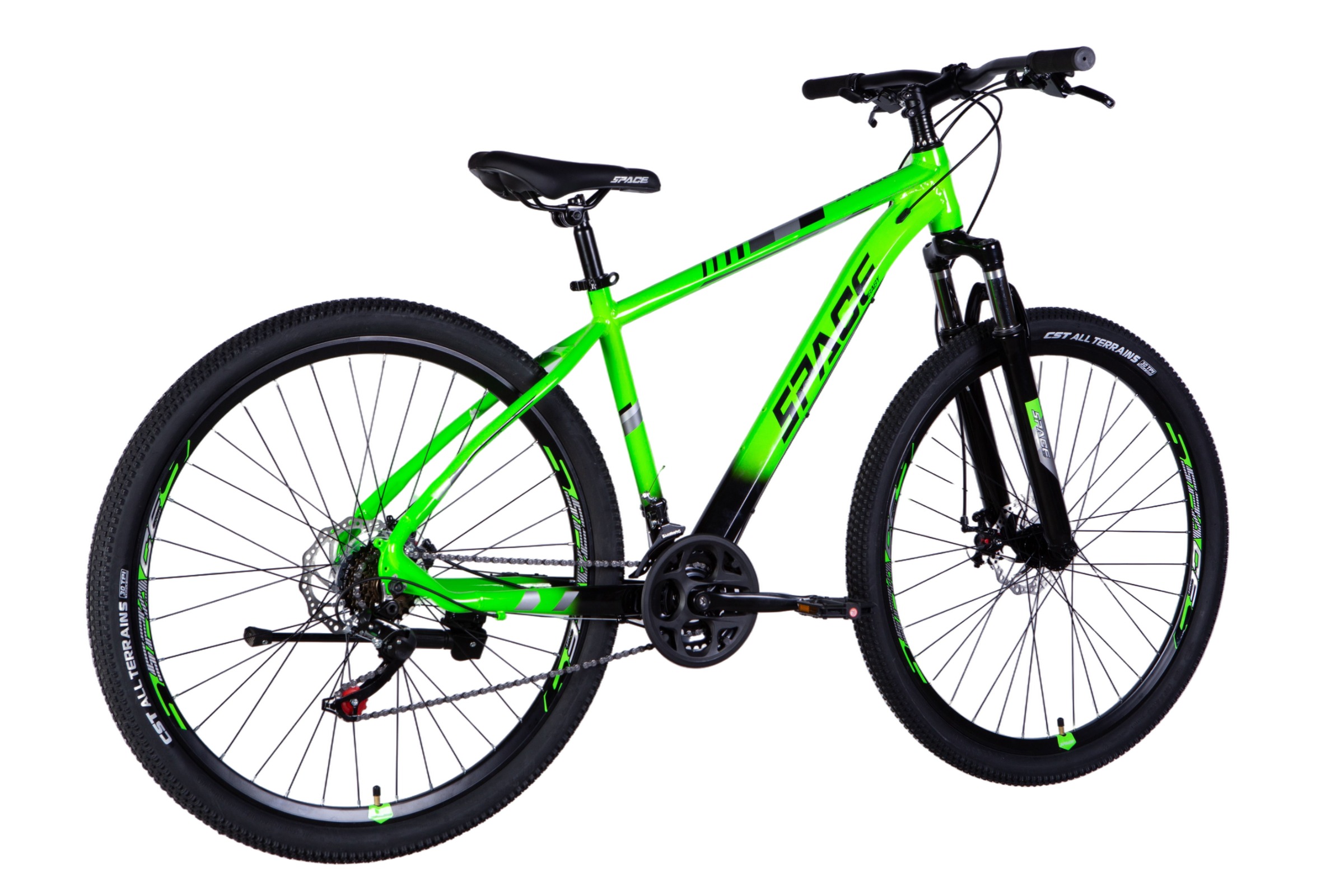 Bicicleta MTB Mercury Aluminiu, 29", 170-195 cm, 21 viteze, Verde - imagine 3