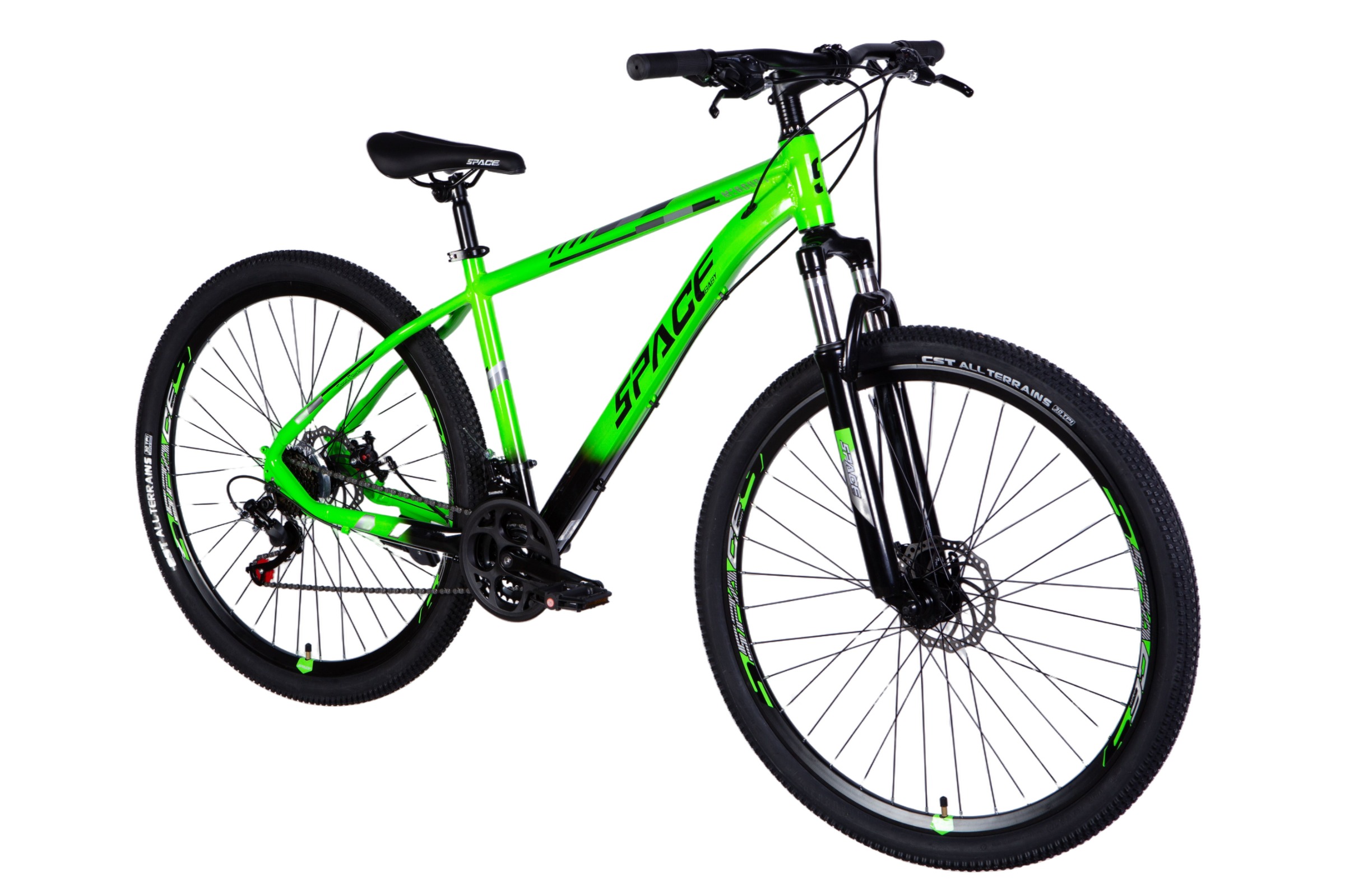 Bicicleta MTB Mercury Aluminiu, 29", 170-195 cm, 21 viteze, Verde - imagine 2