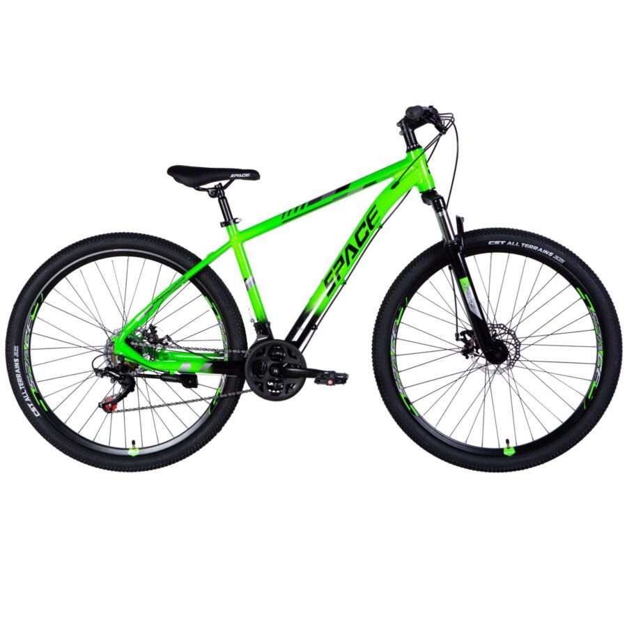 bicicleta mtb mercury aluminiu, 29", 170 195 cm, 21 viteze, verde