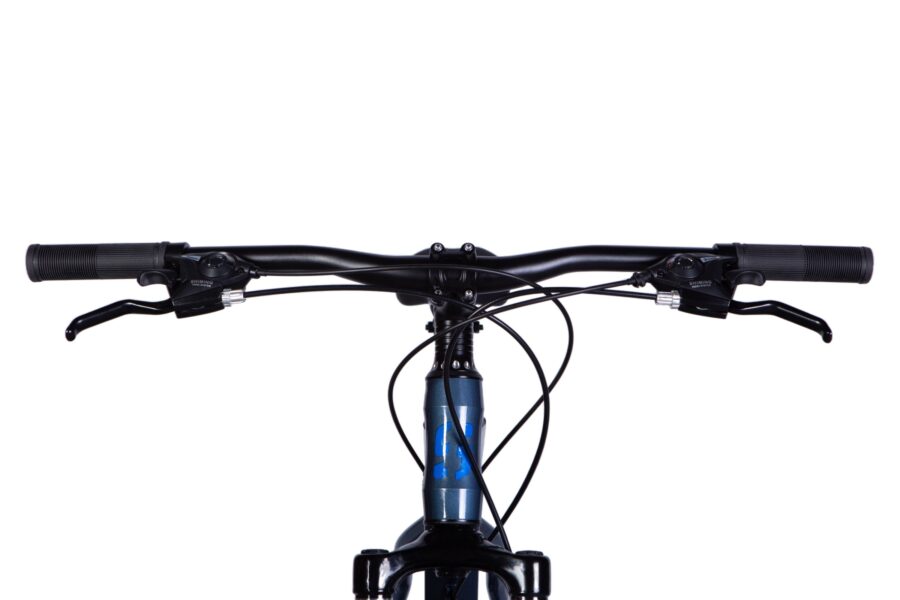 Mânerul unei biciclete montane.