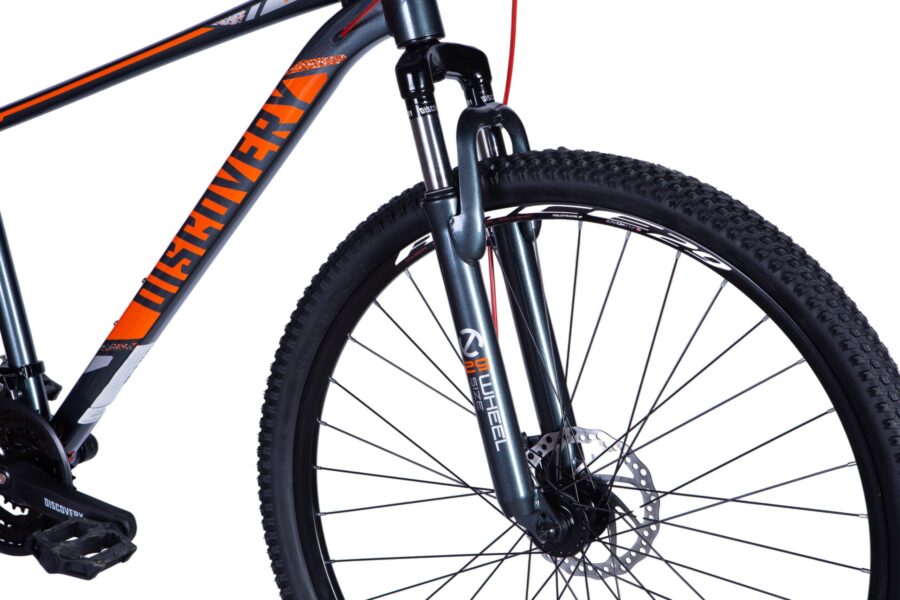 Bicicletă mountain bike cu design modern și funcțional.