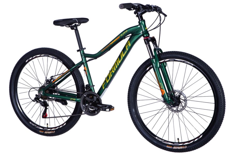 Bicicletă mountain bike verde, model Formula