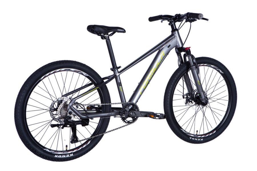 Bicicletă mountain bike de culoare gri