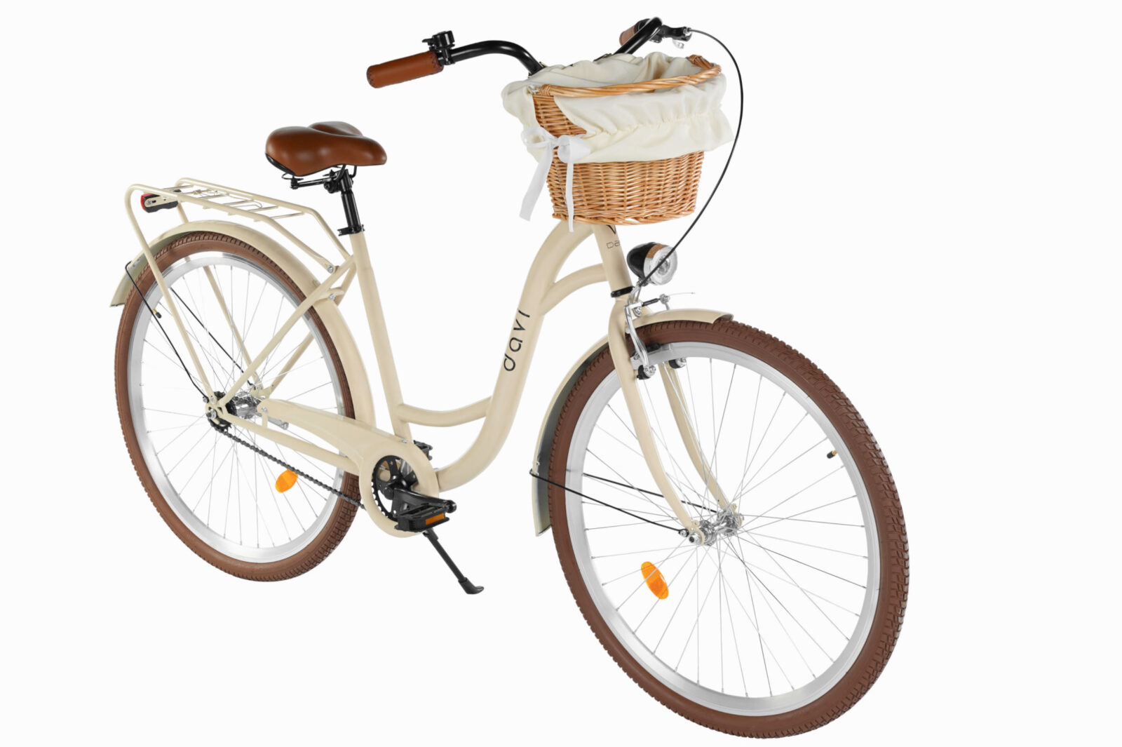 bicicleta oras davi lila 1 viteza, 26", 155 180 cm, maro cafeniu