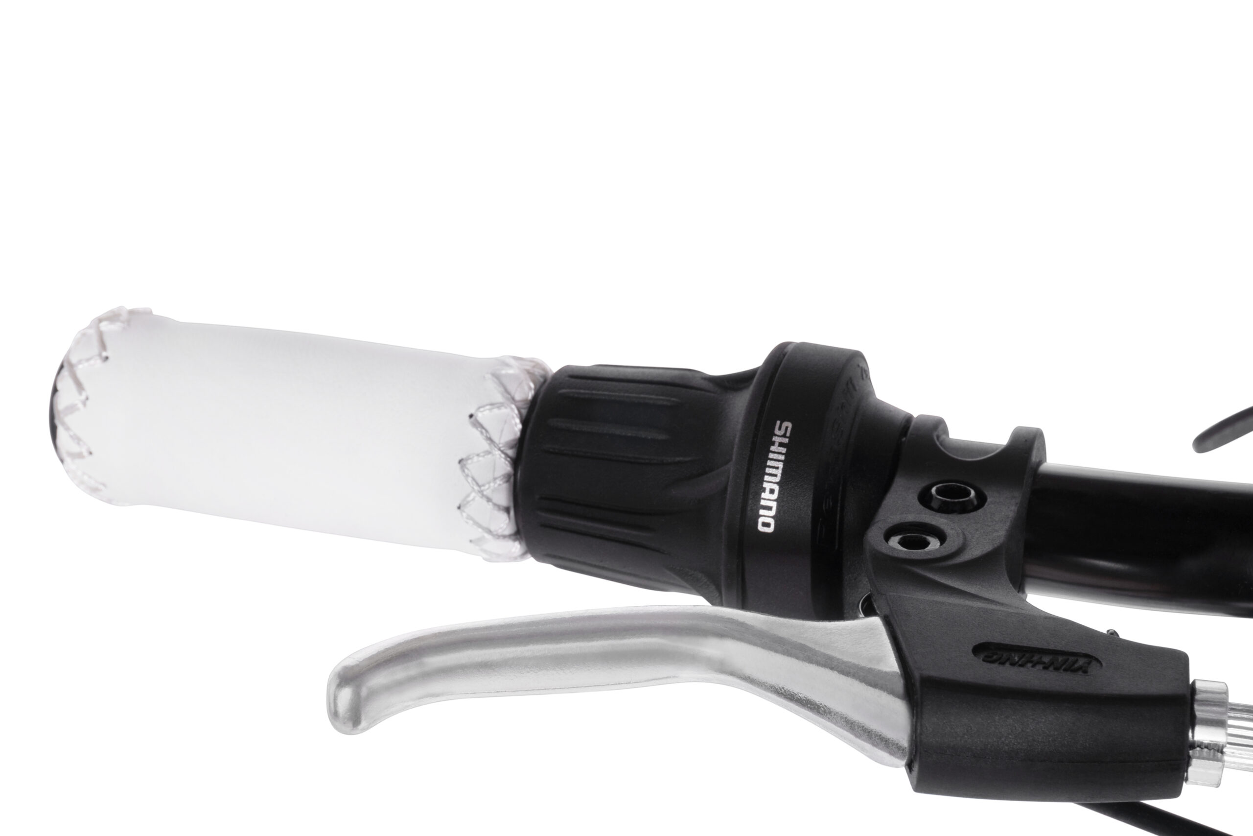 Bicicleta dama Davi Maria Aluminiu, 28", 160-185 cm, 7 viteze, Alb - imagine 5