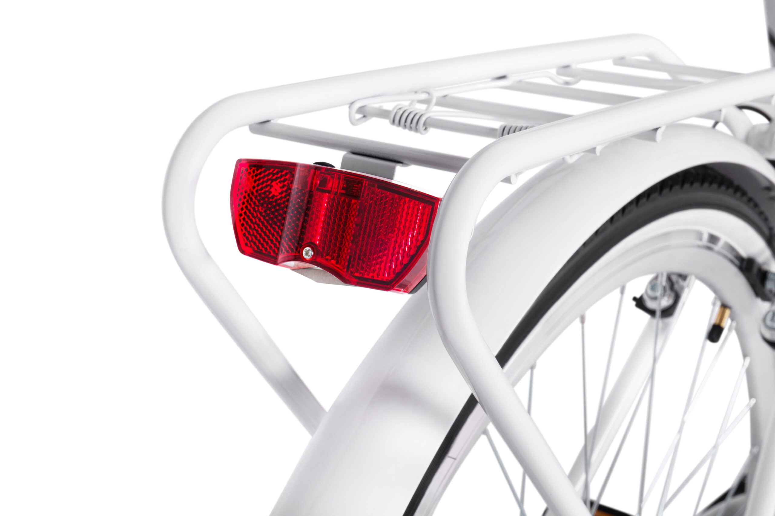 Bicicleta dama Davi Maria Aluminiu, 28", 160-185 cm, 7 viteze, Alb - imagine 3