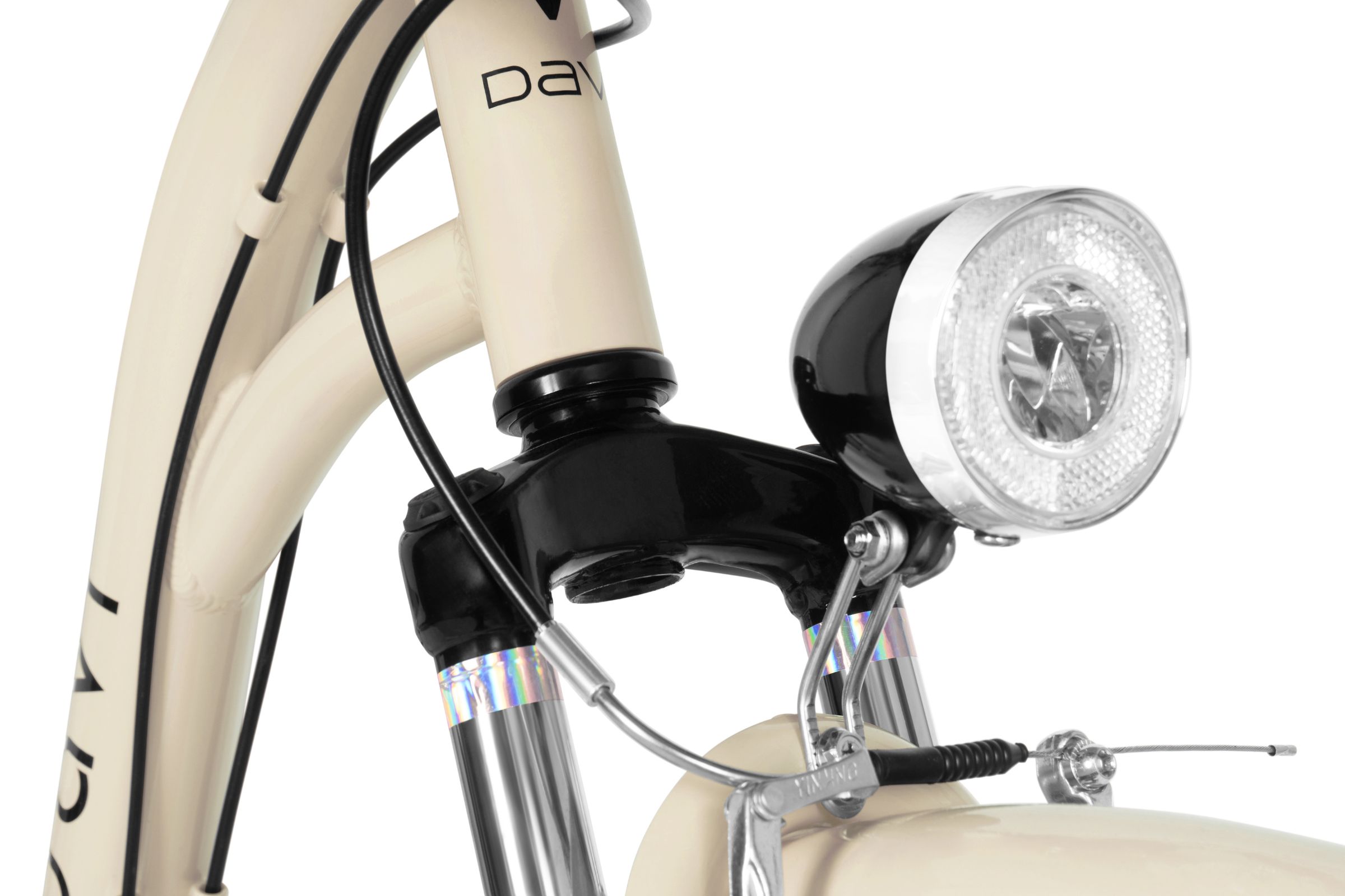 Bicicleta dama Davi Maria Aluminiu, 28", 160-185 cm, 7 viteze, Maro Cafeniu - imagine 10