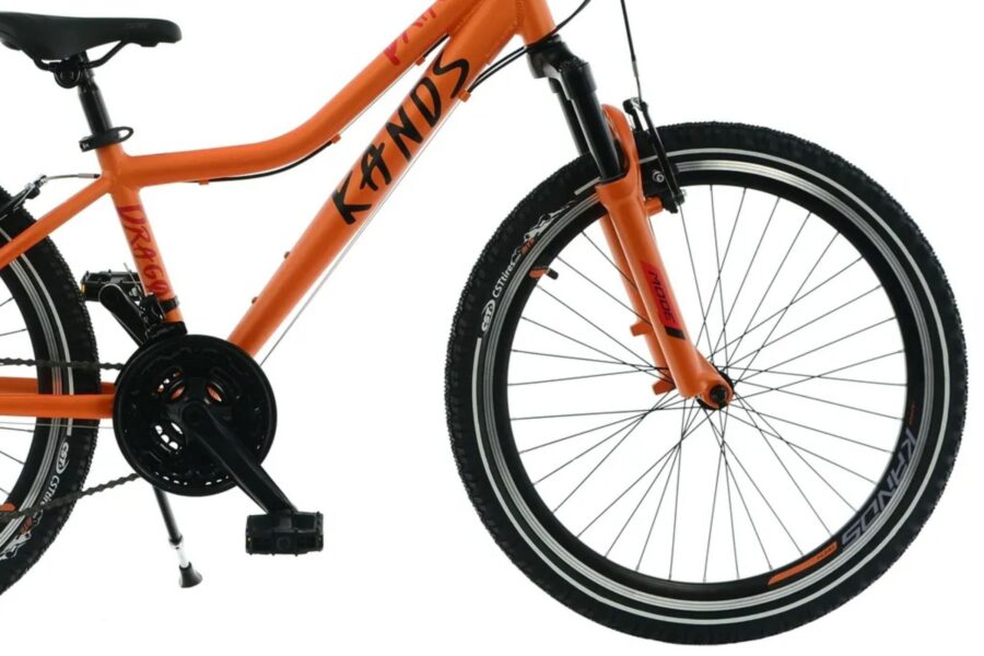 Bicicletă mountain bike portocalie de la Kands