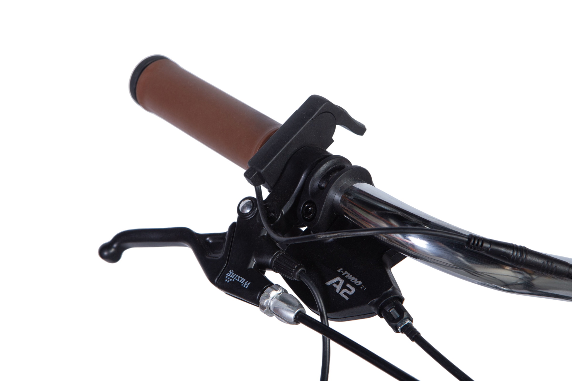 Bicicleta Electrica E-Lux 26", 155-170 cm, 50 km, 7 viteze, Negru - imagine 3