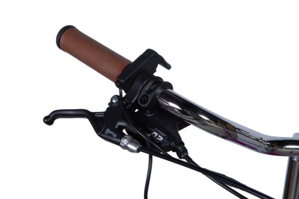 Mâner ghidon bicicletă cu manetă de frână