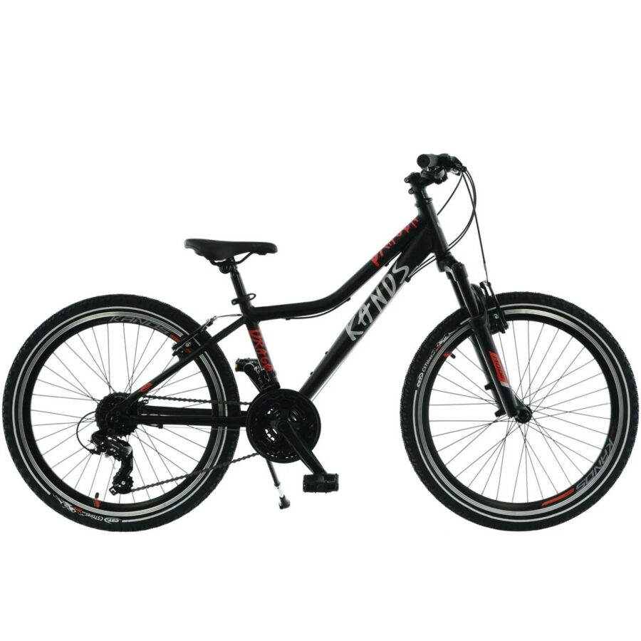 bicicleta kands dragon 24'', 130 165 cm, negru