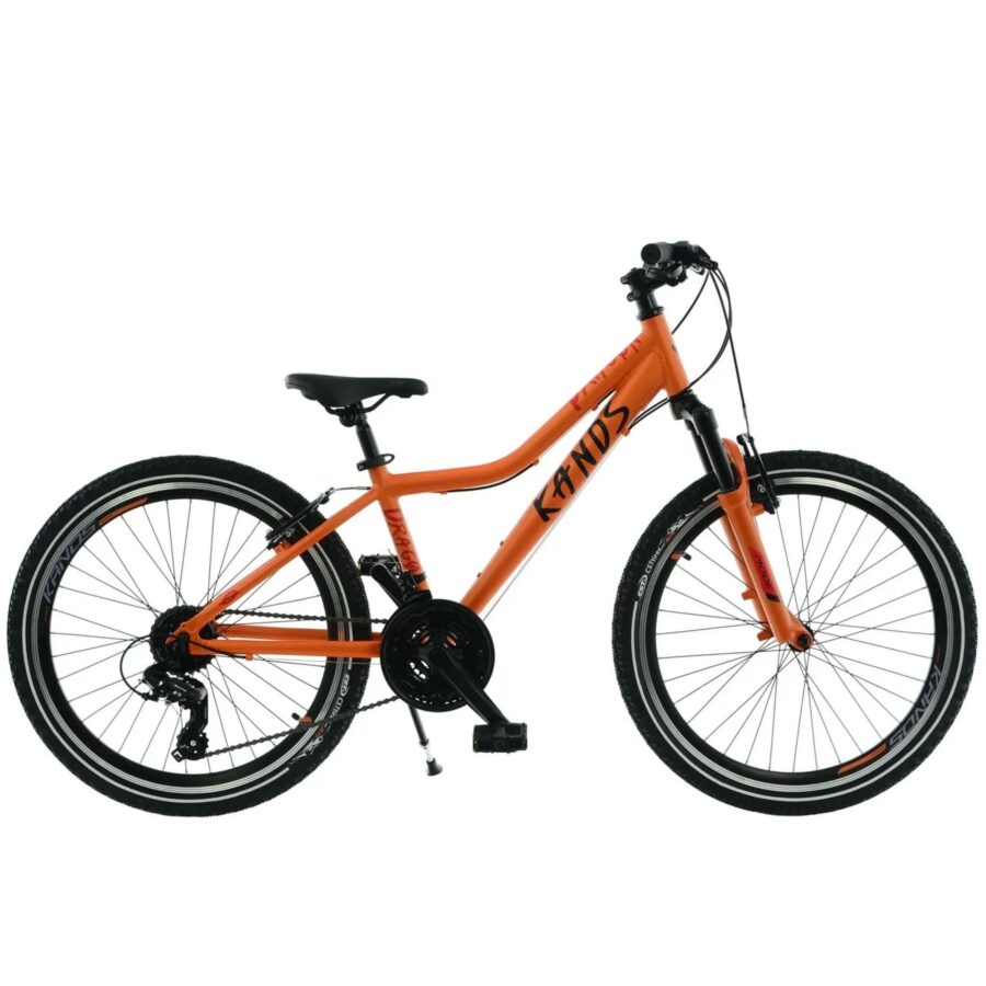 bicicleta kands dragon 24'' 130 165 cm, portocaliu