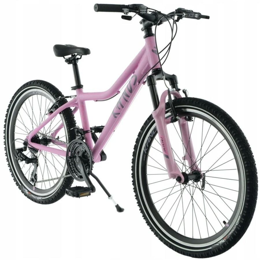 bicicleta kands dragon 24'', 130 165 cm, roz