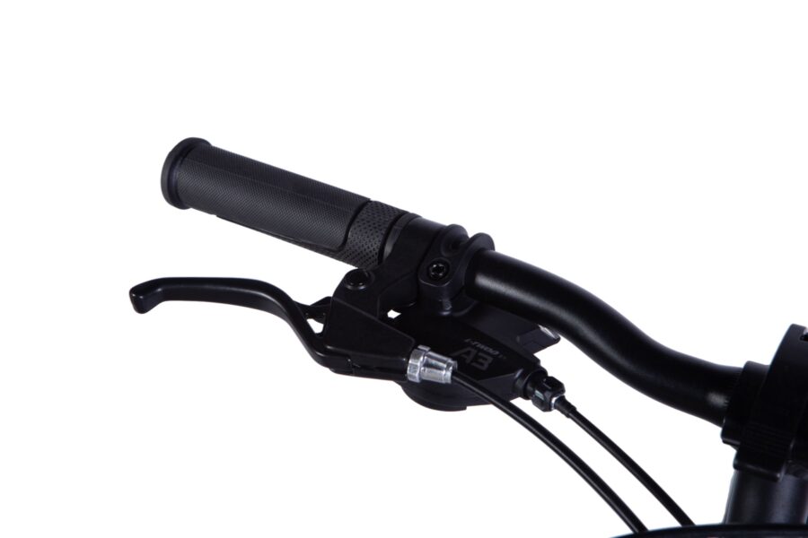 Maneta de frână pentru bicicletă, detaliu negru.