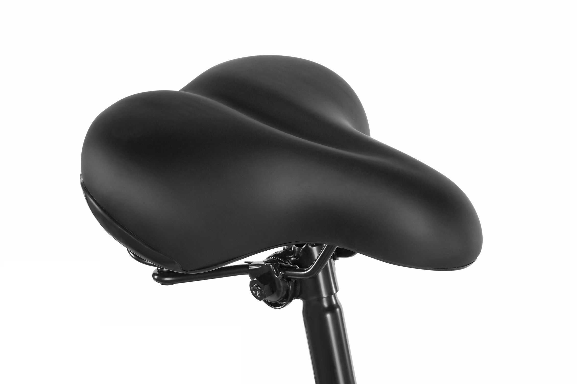 Bicicleta dama Davi Lila 1 viteza, 28", 160-185 cm, Negru/Roz - imagine 8