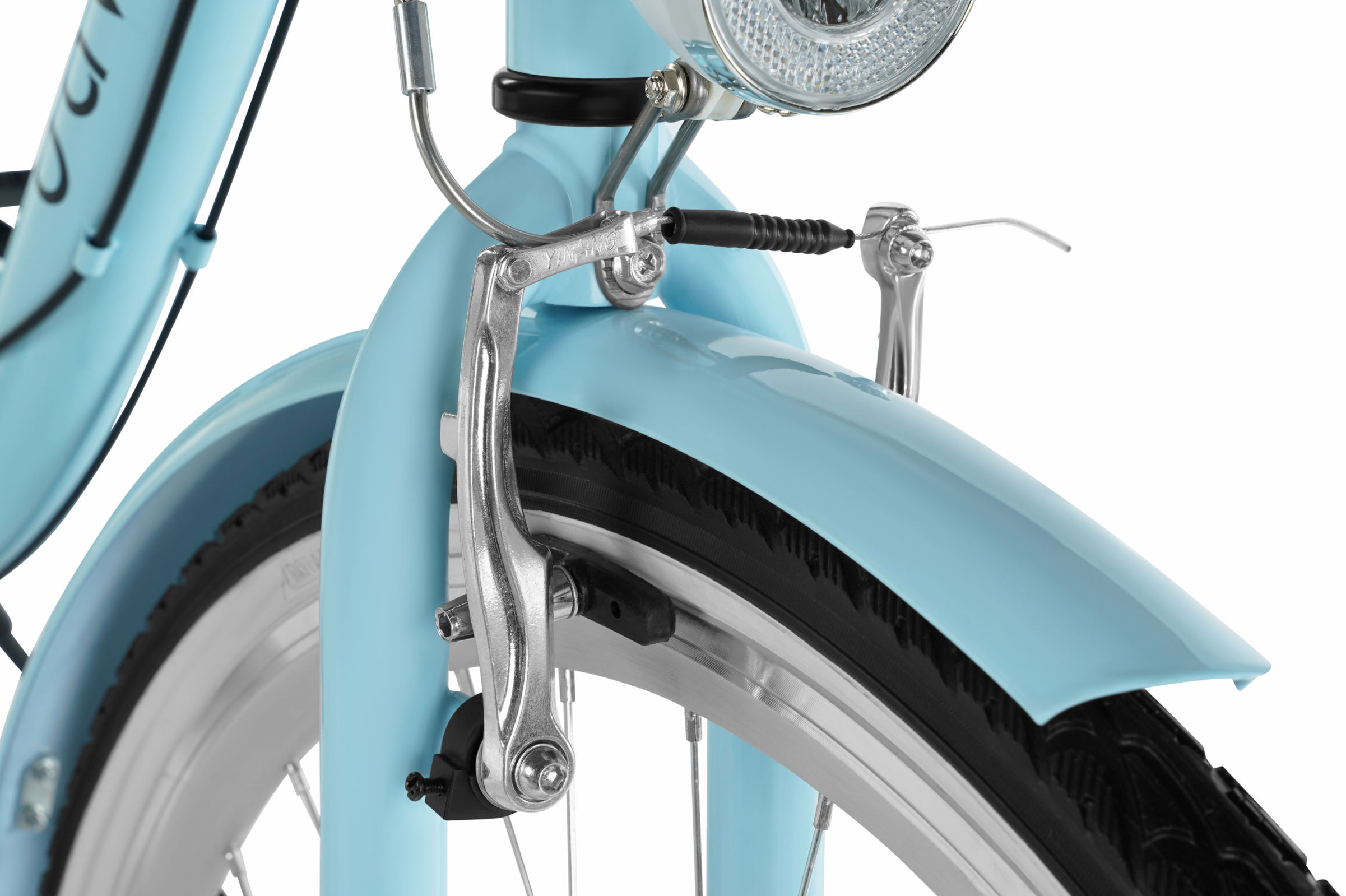 Bicicleta dama Davi Emma 7 viteze, 28, 160-185 cm, Albastru - imagine 5