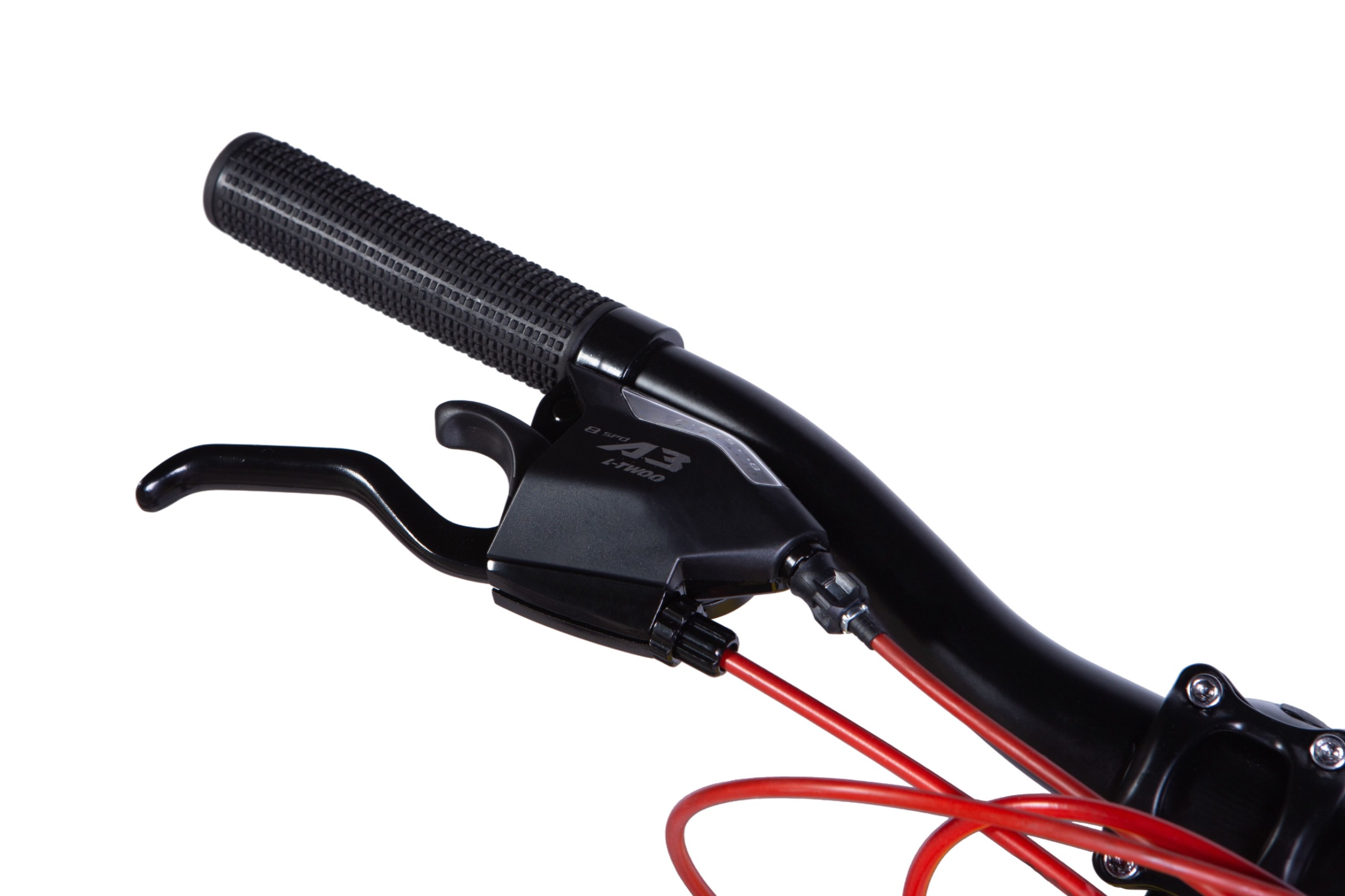 Bicicleta Qube Disc 24" Aluminiu, 120-150 cm, 21 viteze, galben - imagine 3